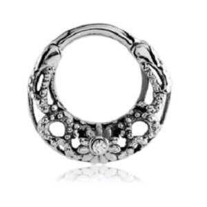 Steel - Septum Clicker - Ornament Design