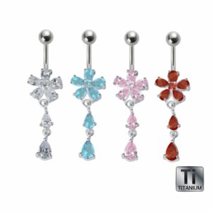 Titan med rhodinerade element – banan –...