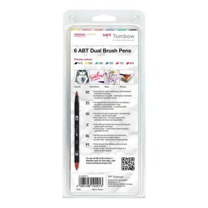 Haut Marker Grundfarben Set 6er - Basics - Tombow