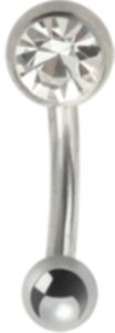 Titanium - banana - crystalclear (CC) - 18mm