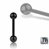 1,2 mm - 6 mm - 3 mm - Black Titan - Barbell