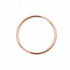 Růžové zlato ocel - segmentový prsten 1,6 - 8 mm