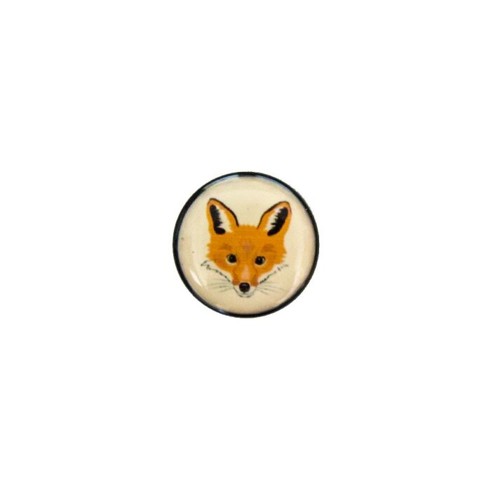 Acryl - Plug - Fuchs Gesicht - 1 Paar
