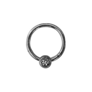 Acero - Segmento Clicker - Bola de cristal 1,2 mm 6 mm