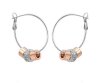 Steel - Earrings - Strung Memories Crystal