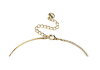 Gold Steel - Halskette - Choker -  Ring und Kristalle