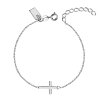 Silber - Armkette - Kreuz Silber