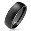 Steel - Finger Ring - Basic Mat Black 70