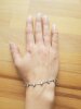 Stainless Steel - Bracelet - Bar and Crystals