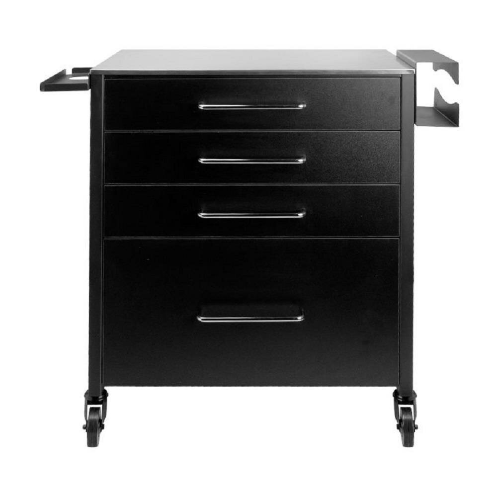 Tattoo Tray Pro Ink - Work Cart - Black Tattoo Tray Pro Ink - Work Cart - Black