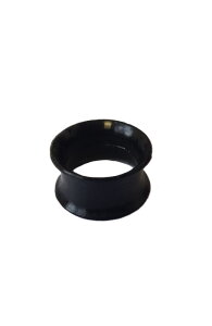 Silikon - Tunnel - Flexibel - black 20 mm