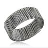 Steel - Finger Ring - Mesh Design 53
