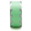 Edelstahl - Finger Ring - Pastell Mint