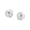 Sterling Silver 925 - Hoops - Knot