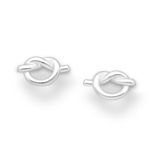 Sterling Silver 925 - Ohrstecker - Seilknoten