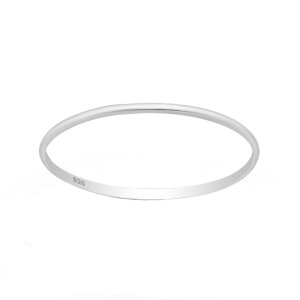 Sterling Silver 925 - Finger Ring - Standard Bandring