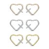 Bendable earring - Daith Piercing - Heart - Cross - Crystals - CC