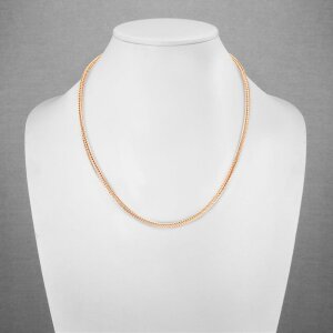 Stainless Steel - Chain Necklace - Square Wheat Chain