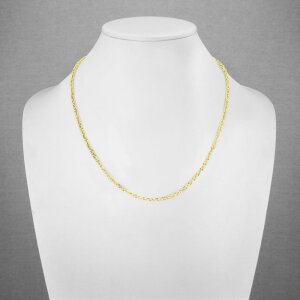 Stainless Steel - Chain Necklace - Double Round Chain