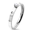 Steel - Finger Ring - Crystal Crown 50