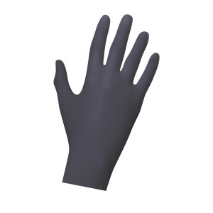 Nitrile - Gloves - Black - 100 pcs - powder free - Black...