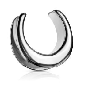 Acier - Demi-tunnel - Basicline 10 mm Argent