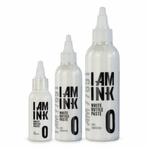 First Generation 0 - I AM INK - White Rustile Paste