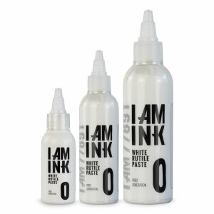 First Generation 0 - White Rustile Paste - I AM INK - 100 ml