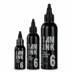 First Generation 6 - True Pigment Black - I AM INK
