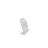 Acrylic display - for ear studs, fake plugs, labrets - 8x4,5 cm white