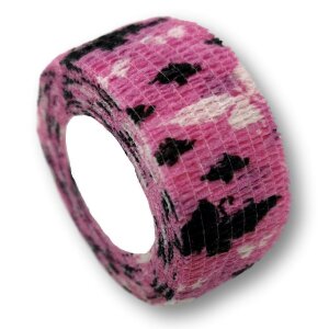 Griff Bandage - Grip Wrap - 5 cm Camouflage Rot