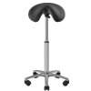 Tattoo Saddle Stool adjustable - Black - Pro Ink