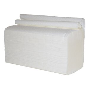 Paper towels 2 ply - white - 250 pieces - Nitras