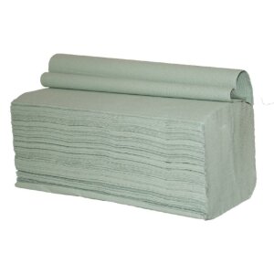 Paper towels 1 ply - green - 250 pieces - Nitras