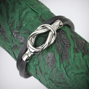 Leder - Armband - Knoten