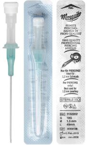 Self-releasing piercing needles - 50 pieces - Mosquito