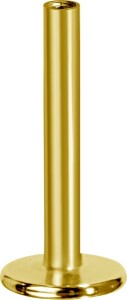 Solid Gold 18K - Labret - flower fan