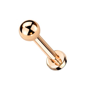 Titan - Labret - Coloriert 1,2 x 6 mm Rosegold