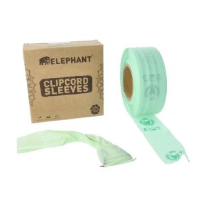 Elephant - Clipcord Sleeve on roll - biodegradable - 1 piece