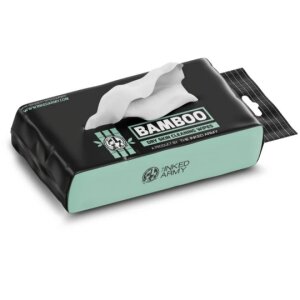 The Inked Army - Bamboo Hygiene Wipes - 20 x 20 cm - 100...