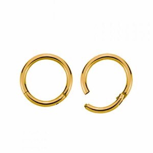 Gold Steel - Segment Clicker 0,8 mm 10 mm