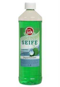 Clean Ink - Grüne Seife - 1000 ml Unparfümiert