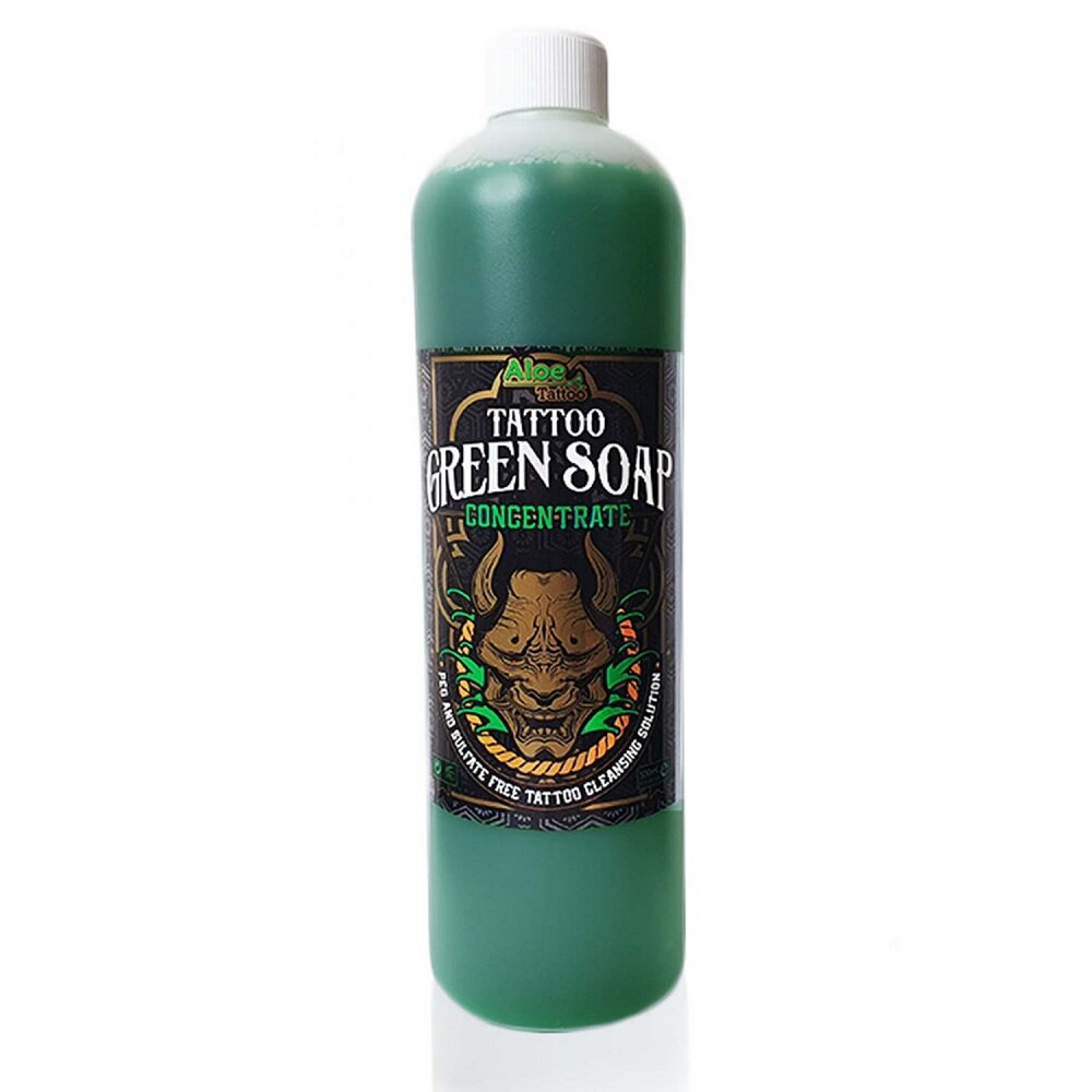 Aloe Tattoo Tattoo Green Soap Concentrate 500 ml