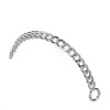 Stainless Steel Connector Chain Silver 35 mm
