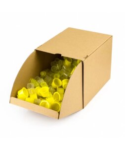 Box mit Schublade f&uuml;r Farbkappen - Karton - St&uuml;ck