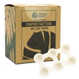 Paper Tattoo Ink Cap Trays - The Inked Army
