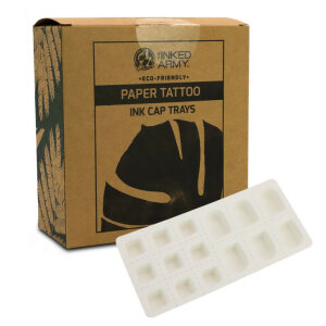 Paper Tattoo Ink Cap Trays - The Inked Army