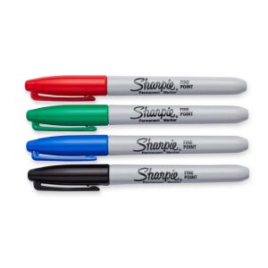 Permanent marker - Sharpie Fine Point - 1mm - multiple...