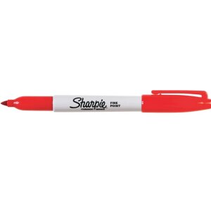 Permanentmarker - Sharpie Fine Point - 1mm - rot