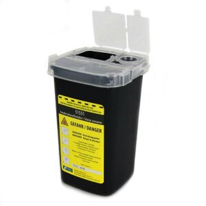 Drop container - black - Nitras